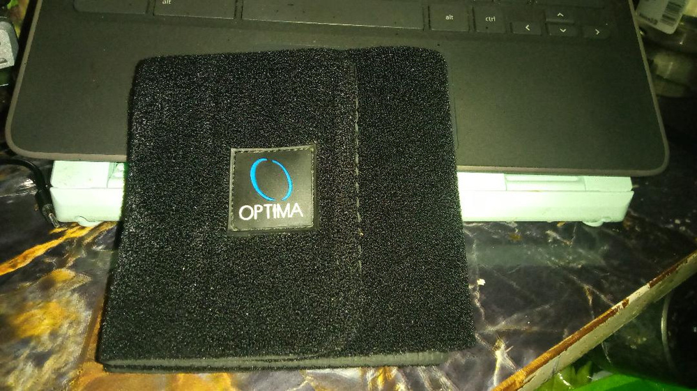 Optima OM-97 Knee Wrap Adjustable Support Brace Black Gray    Access 2